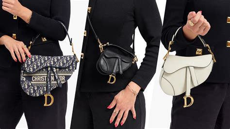 dior saddle bag size.